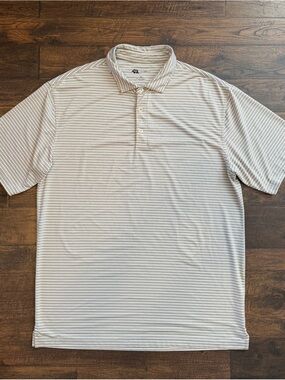 Onward Reserve PerfORmance Men's XL Striped Golf Polo Shirt